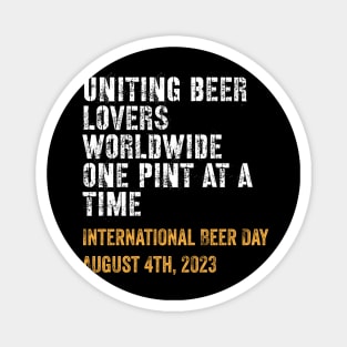 International Day of Beer Magnet